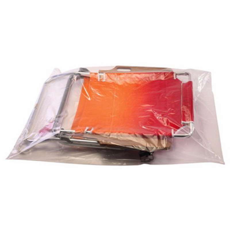 Laddawn® L7740 Clear Low Density LayFlat Poly Bag Roll, 16 in x 20 in x 2 mil